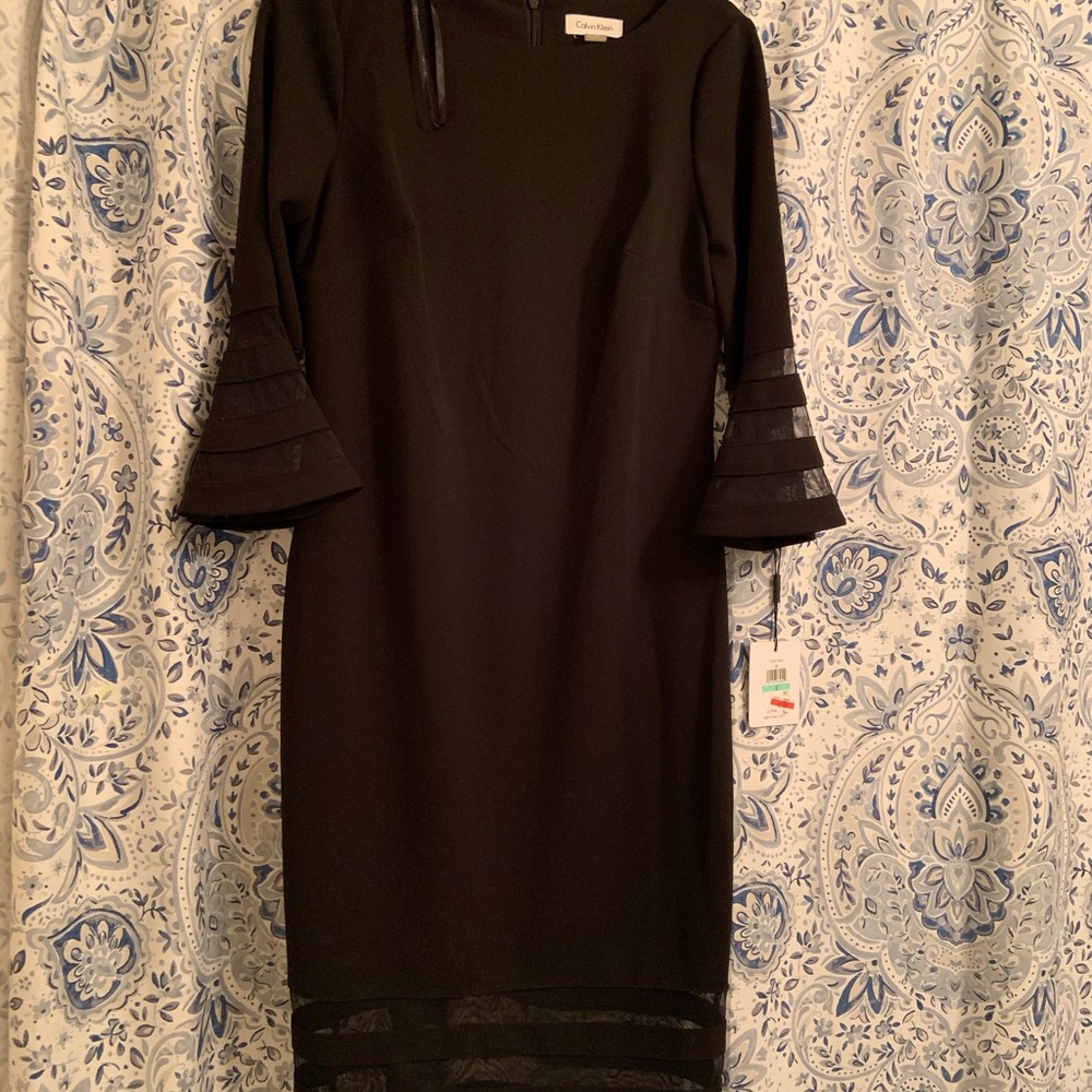 Black Calvin Klein dress